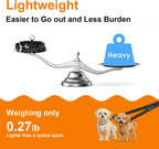 2 Dog Leash Coupler with Reflective Bungee & 360° Swivel Hooks